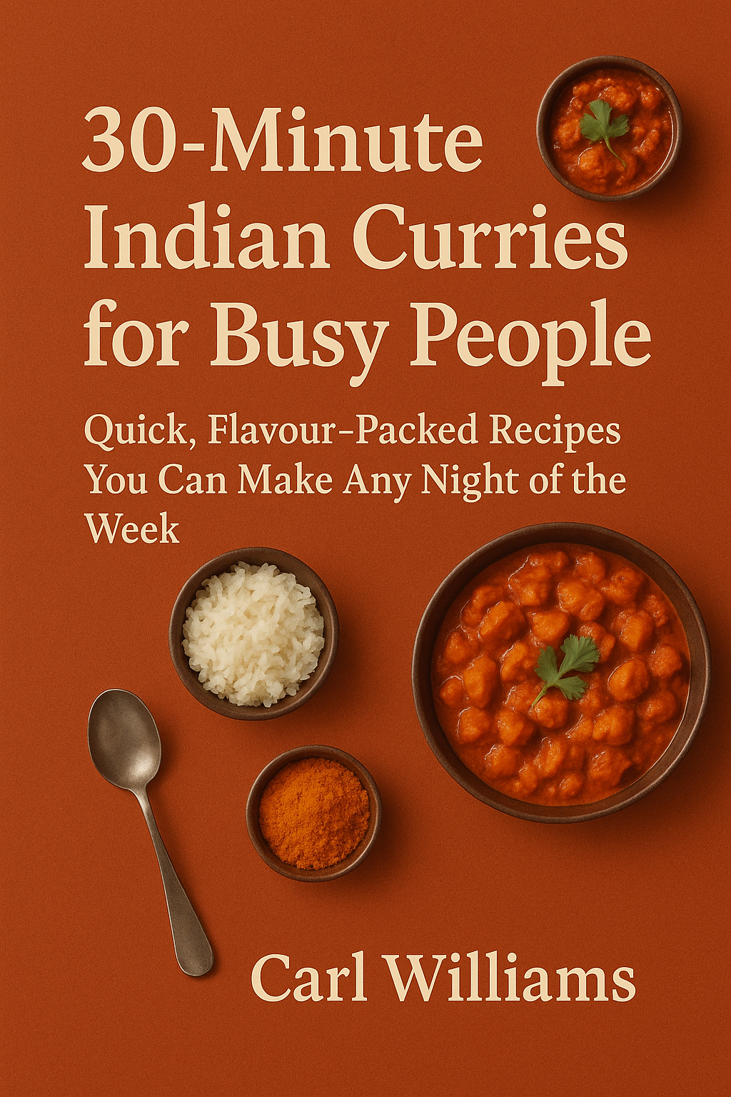 30-Minute Indian Curries for Busy People book cover