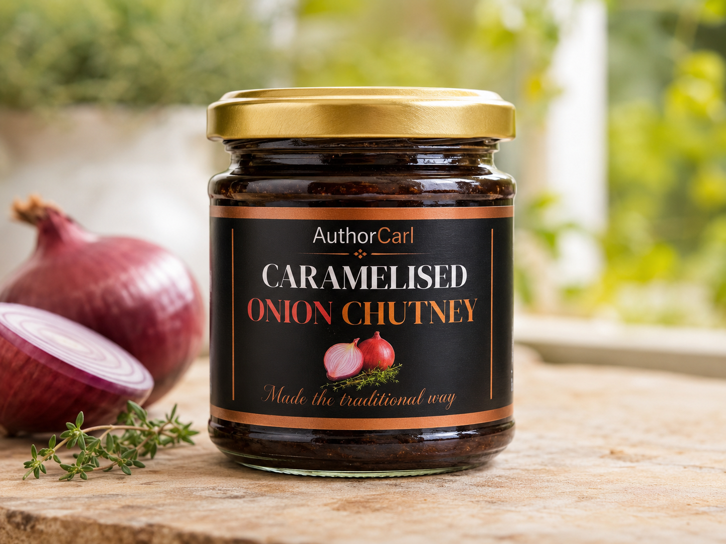 Author Carl Caramelised Onion Chutney