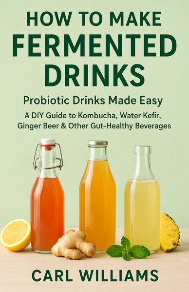 Book cover: How to Make Fermented Drinks—Probiotic Drinks Made Easy