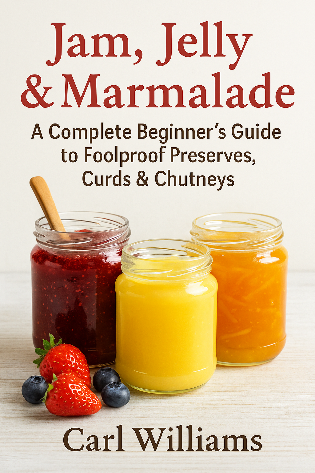 Jam, Jelly and Marmalade (book cover)