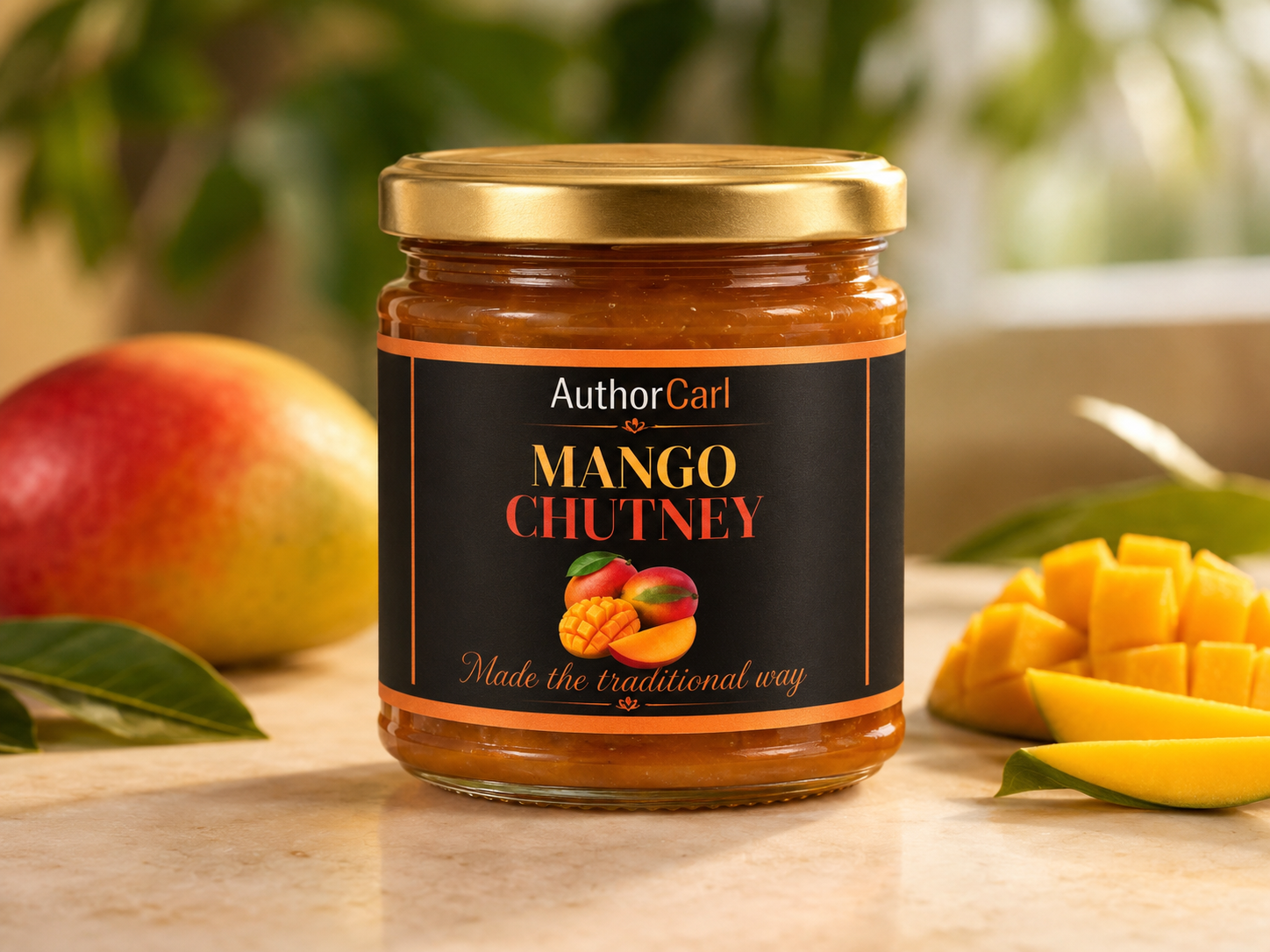 Author Carl Mango Chutney