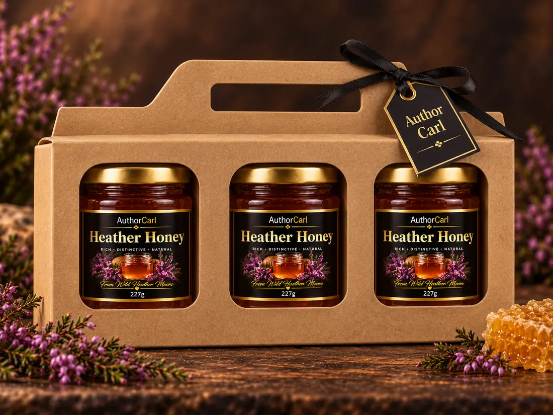 Heather Honey three-jar gift pack
