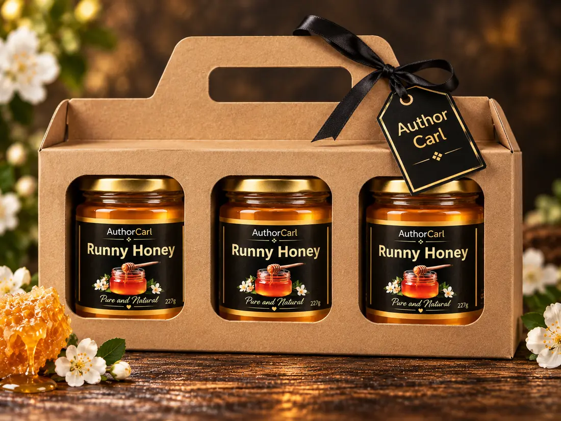 Runny Honey three-jar gift pack